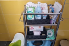 Vybavenie pre mamičky a oteckov, wc